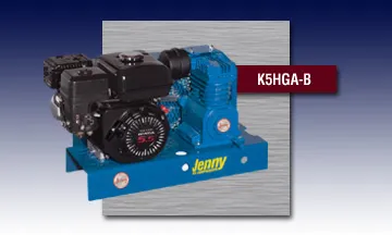 A picture of a k5hga-b engine and compressor A picture of a k5hga-b engine and compressor